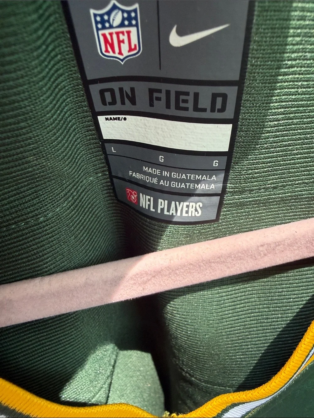 Nike Green Bay packers jersey